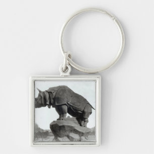 Nashorn Schlüsselanhänger