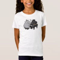 Nashorn spielt Klavier