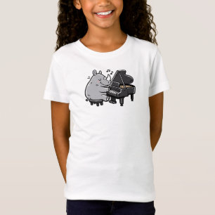 Nashorn spielt Klavier T-Shirt