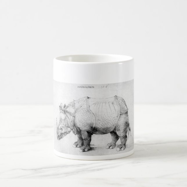 Nashorn-Tasse Albrecht Durer Kaffeetasse (Mittel)