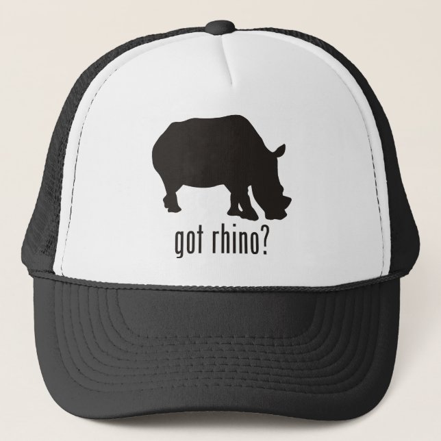 Nashorn Truckerkappe (Vorderseite)