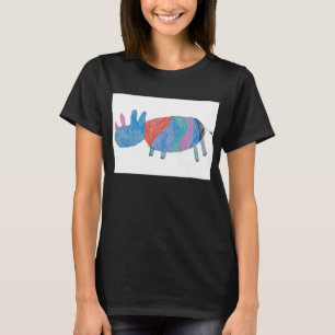 Nashorndruck T-Shirt