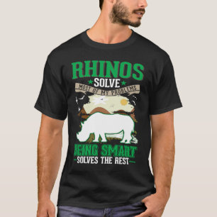 Nashörner lösen die meisten meiner Probleme Nashor T-Shirt