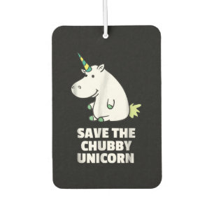 Nashornliebhaber-Geschenk Dickes Einhorn-Nashorn Autolufterfrischer
