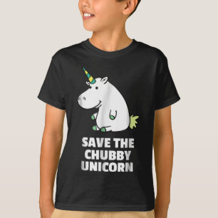 Nashornliebhaber-Geschenk  Dickes Einhorn-Nashorn  T-Shirt