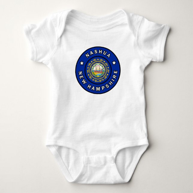 Nashua New Hampshire Baby Strampler (Vorderseite)