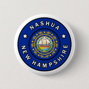 Nashua New Hampshire Button