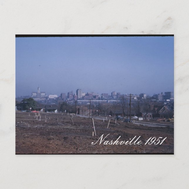 Nashville 1951 Postcard Postkarte (Vorderseite)