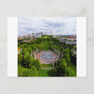 Nashville Aerial Foto Postkarte