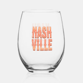 nashville bachelorette party weinglas ohne stiel