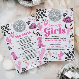 Nashville Bachelorette Rodeo Weekend Tour Einladung