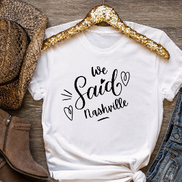 Nashville Brautparty Bridesmaid Shirt