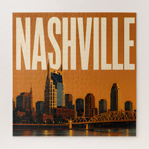 Nashville Broadway Musikviertel Puzzle