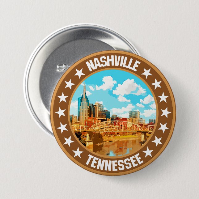 Nashville Button (Vorne & Hinten)