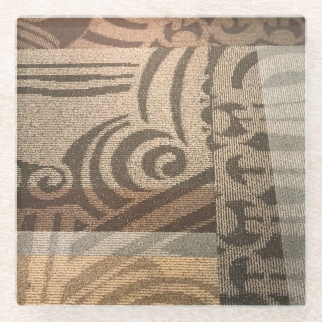 Nashville Carpet Glass Untersetzer (Vorderseite)