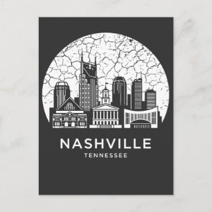 Nashville City Tennessee Postkarte