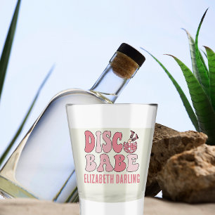 Nashville Disco Bachelorette Custom Bridesmaid Schnapsglas