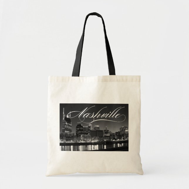 Nashville durch Taschen-Tasche Nachttennessees TN Tragetasche (Vorne)