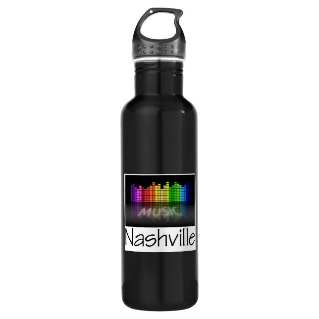 Nashville-Entzerrer Trinkflasche (Vorderseite)