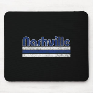 Nashville Fußball Vintage City  Mousepad