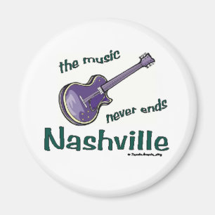 Nashville-Gitarre Magnet