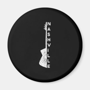 Nashville Guitar Country Music Lovers Geschenke Magnet