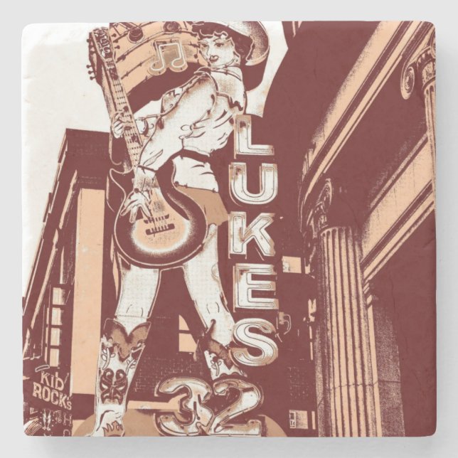NASHVILLE HONKY TONK UNTERSETZER ODER TABLETT (Vorderseite)