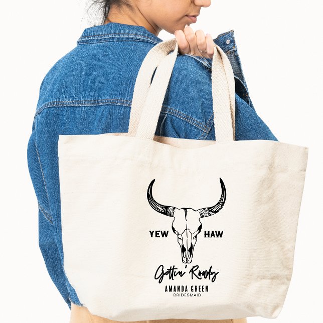 Nashville Junggeselinnen-Abschied Gettin Rowdy Cus Tragetasche (Von Creator hochgeladen)