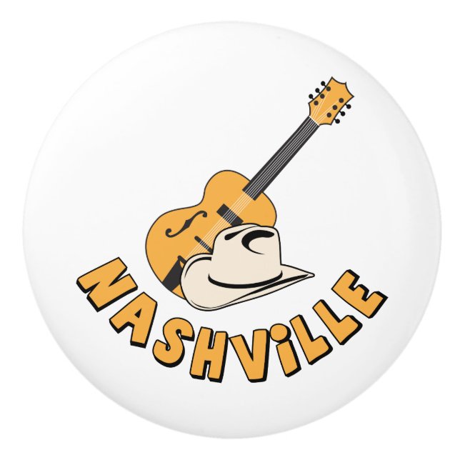 Nashville Keramikknauf (Vorderseite)