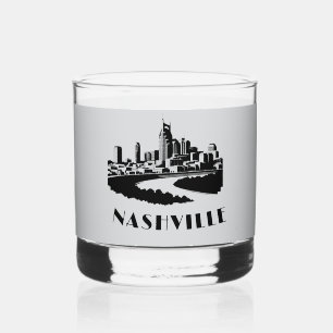 Nashville Liquor Bourbon Party Whiskey Glass Whiskyglas