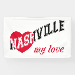 Nashville meine Liebe Banner