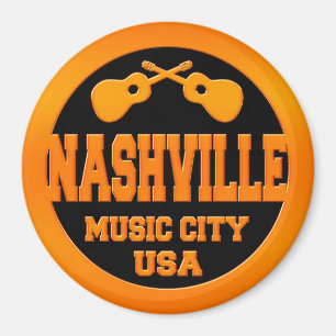 Nashville-Musik-Stadt USA Magnet