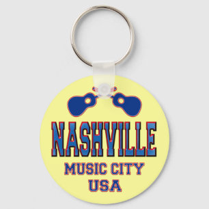 Nashville, Musik-Stadt USA Schlüsselanhänger
