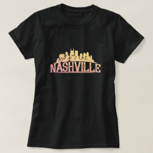 Nashville-Musik-Stadt USA-T - Shirts und -zusätze