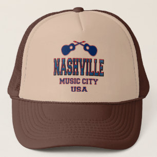 Nashville, Musik-Stadt USA Truckerkappe