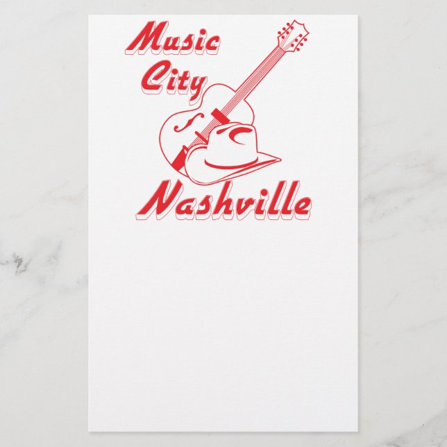 Nashville. Musikstadt Flyer (Vorne)