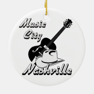 Nashville. Musikstadt Keramikornament