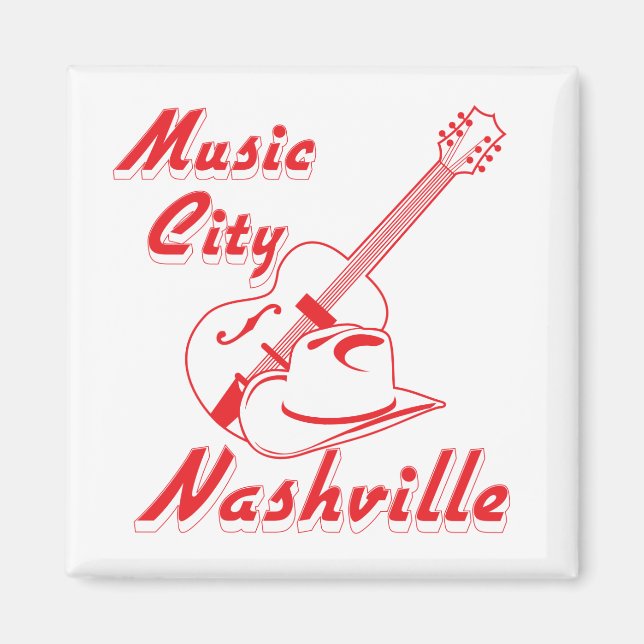 Nashville. Musikstadt Magnet (Vorne)