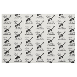 Nashville. Musikstadt Stoff