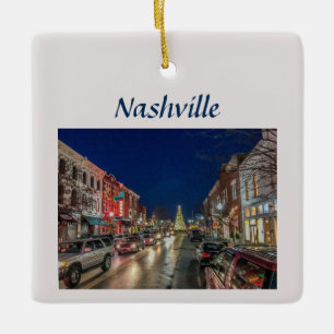 Nashville Nights Keramikornament