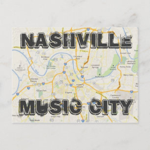 Nashville Postcard Postkarte