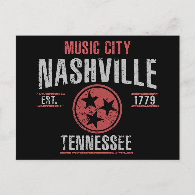 Nashville Postkarte (Vorderseite)