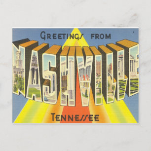 Nashville-Postkarte Postkarte
