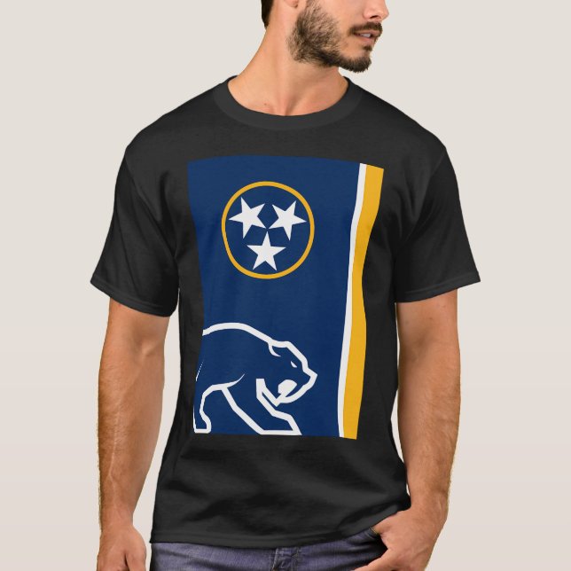 Nashville Predators Minimal Design T-Shirt (Vorderseite)