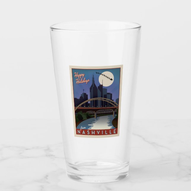 Nashville Skyline Glas (Vorderseite)