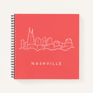 Nashville Skyline Notizbuch