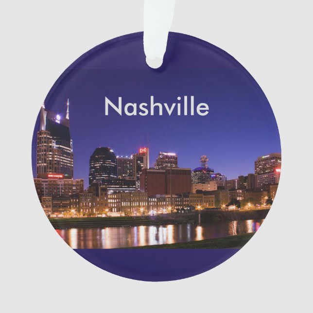Nashville-Skyline Ornament (Vorderseite)