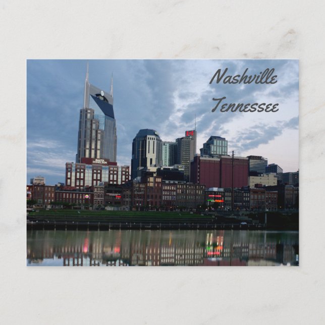 Nashville Skyline Postkarte (Vorderseite)