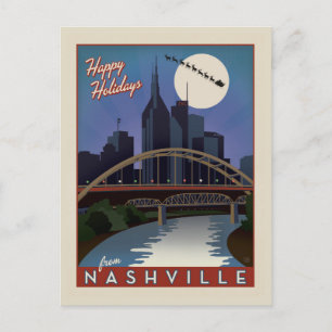 Nashville Skyline Postkarte