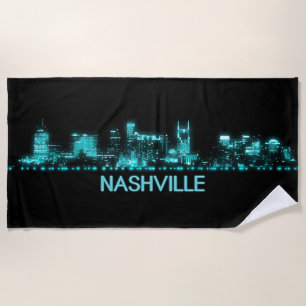 Nashville-Skyline Strandtuch